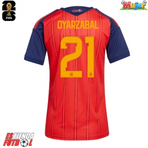 España Mikel Oyarzabal #21 Primera Equipación Mujer Mundial 2026 Manga Corta